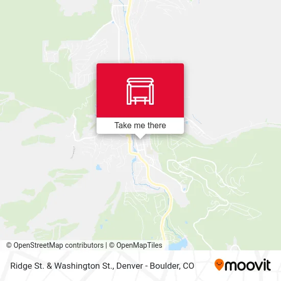 Ridge St. & Washington St. map