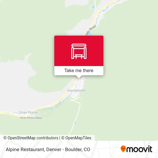 Alpine Restaurant map