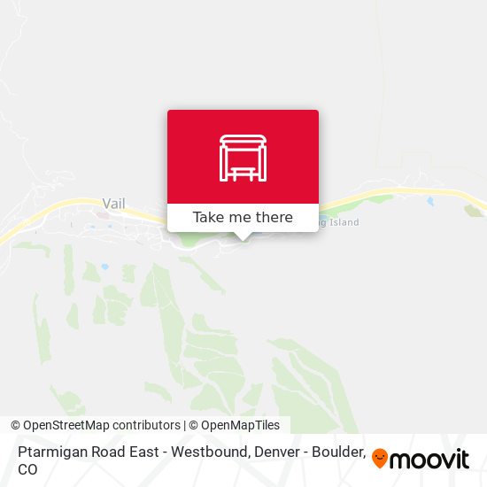 Ptarmigan Road East - Westbound map
