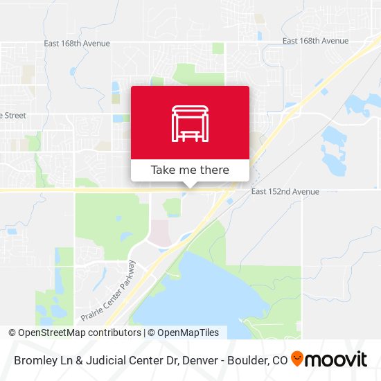 Bromley Ln & Judicial Center Dr map