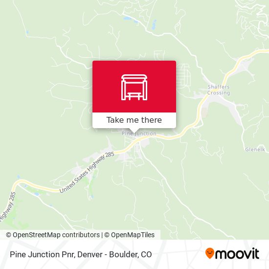 Pine Junction Pnr map