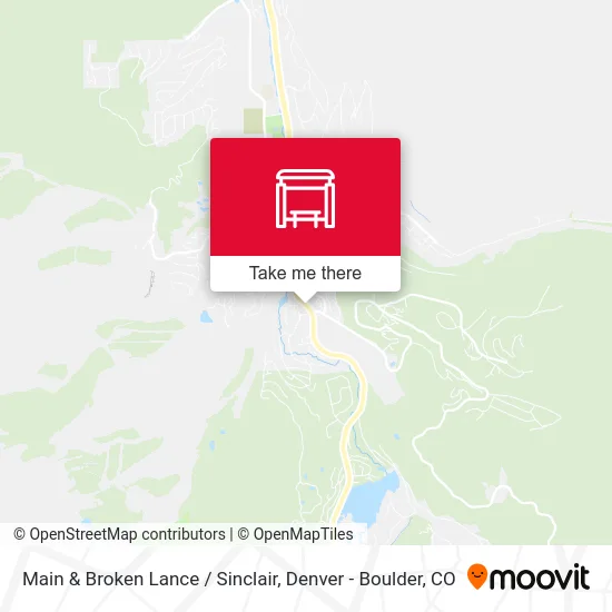 Main & Broken Lance / Sinclair map