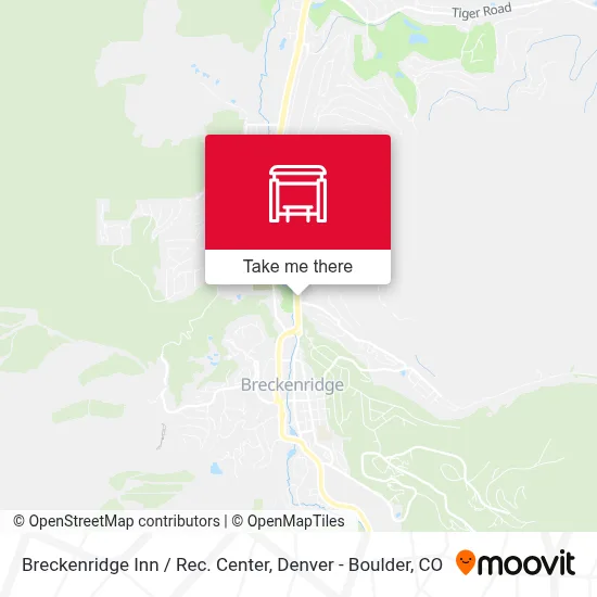 Breckenridge Inn /  Rec. Center map
