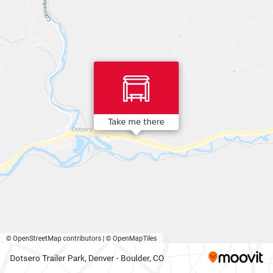Dotsero Trailer Park map