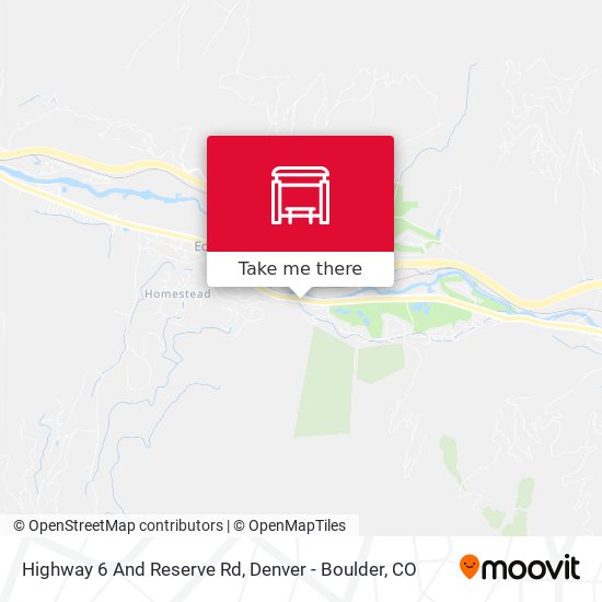 Highway 6 And Reserve Rd map