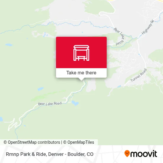 Rmnp Park & Ride map