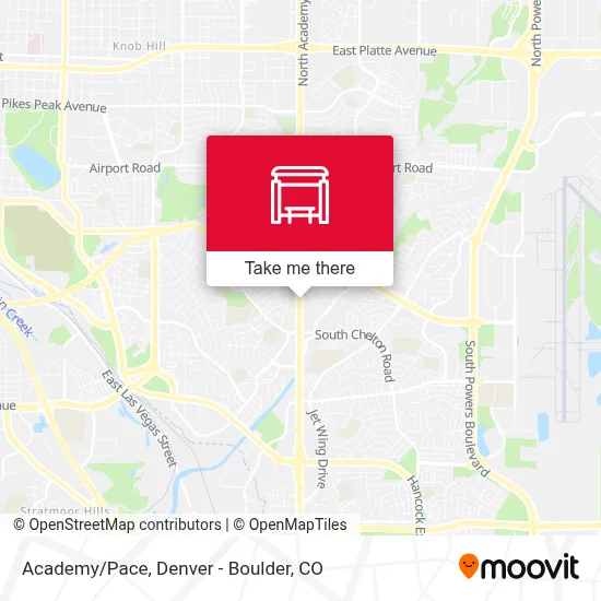 Academy/Pace map