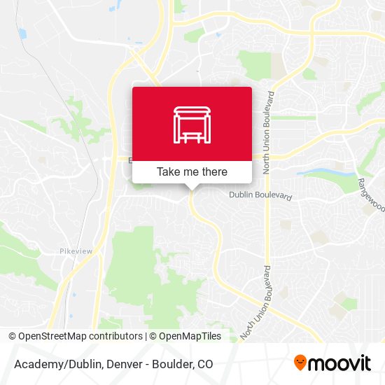 Academy/Dublin map