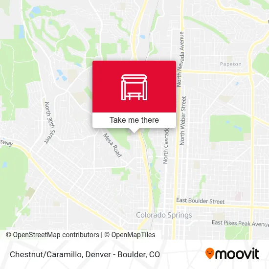 Chestnut/Caramillo map