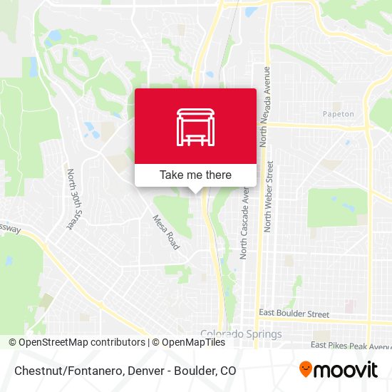 Chestnut/Fontanero map