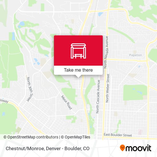 Chestnut/Monroe map