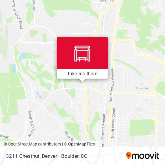 3211 Chestnut map