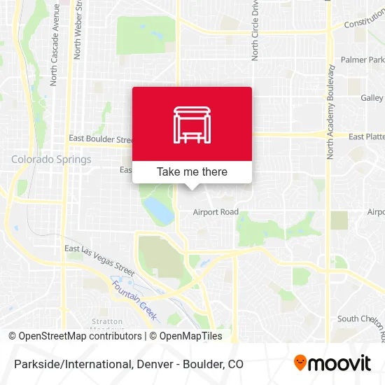 Parkside/International map