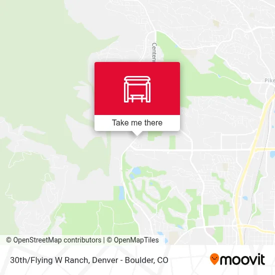 30th/Flying W Ranch map