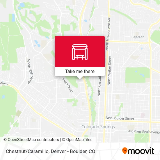 Chestnut/Caramillo map