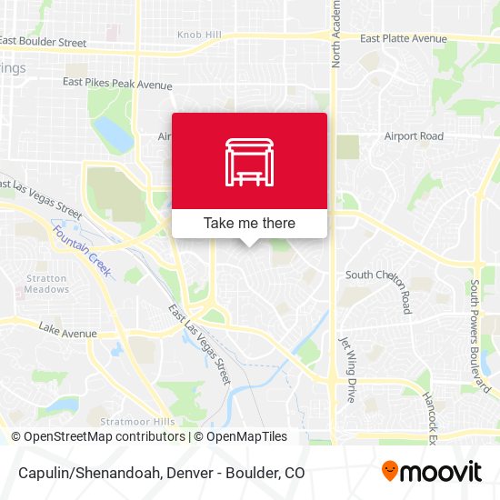 Capulin/Shenandoah map