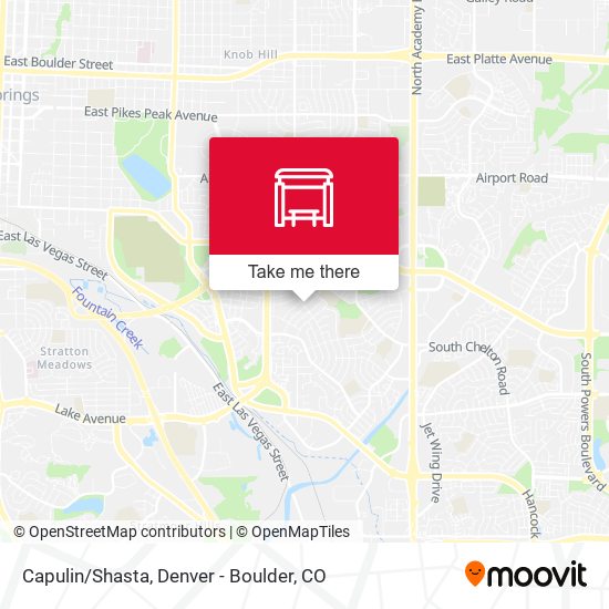 Capulin/Shasta map