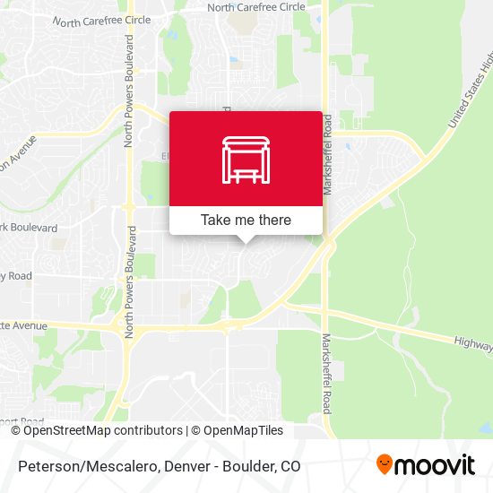 Peterson/Mescalero map