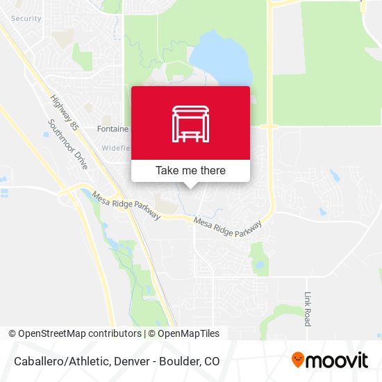 Caballero/Athletic map