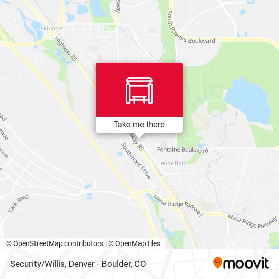 Security/Willis map