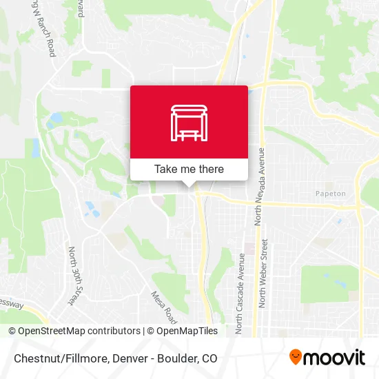 Chestnut/Fillmore map