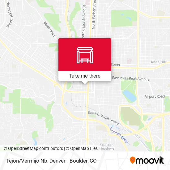 Tejon/Vermijo Nb map