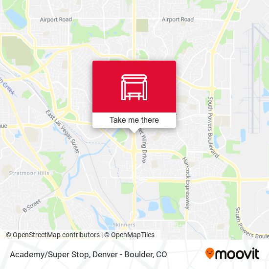 Academy/Super Stop map