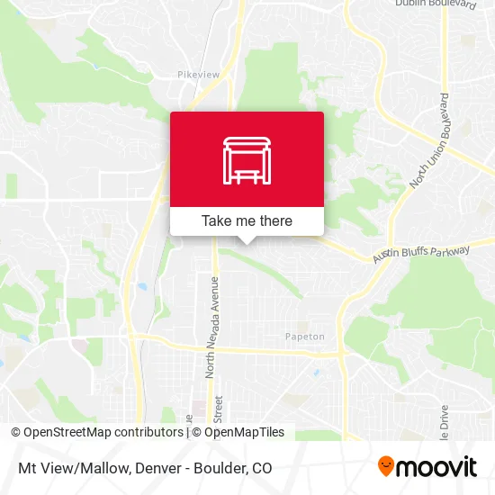 Mapa de Mt View/Mallow