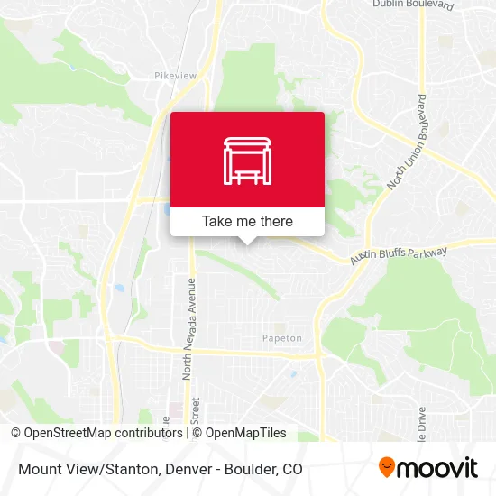 Mount View/Stanton map