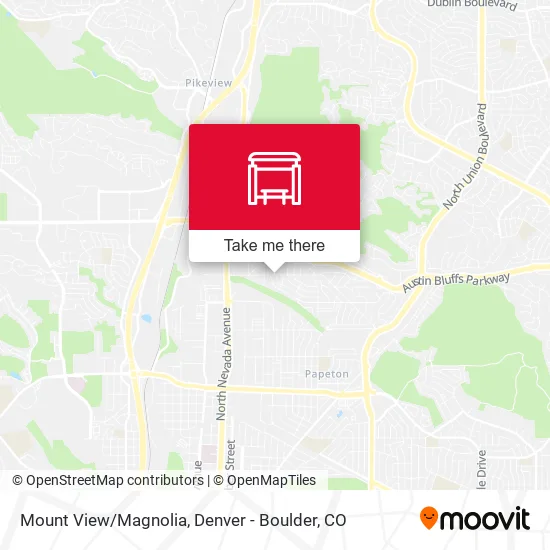 Mapa de Mount View/Magnolia
