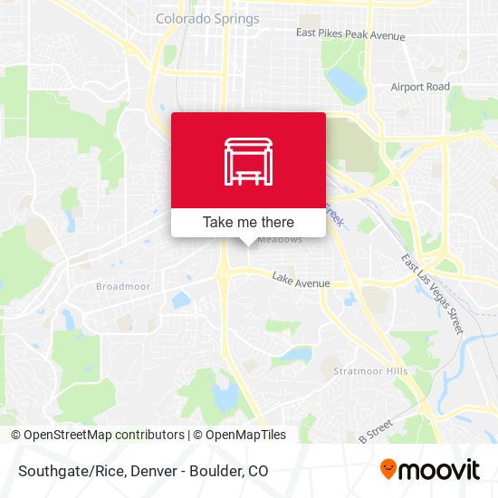 Southgate/Rice map