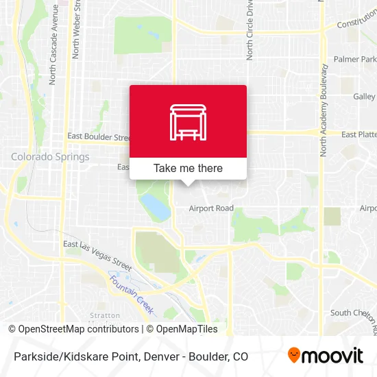 Parkside/Kidskare Point map