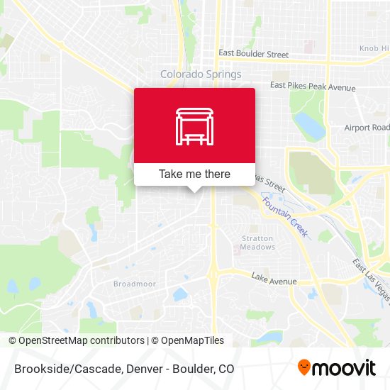 Brookside/Cascade map