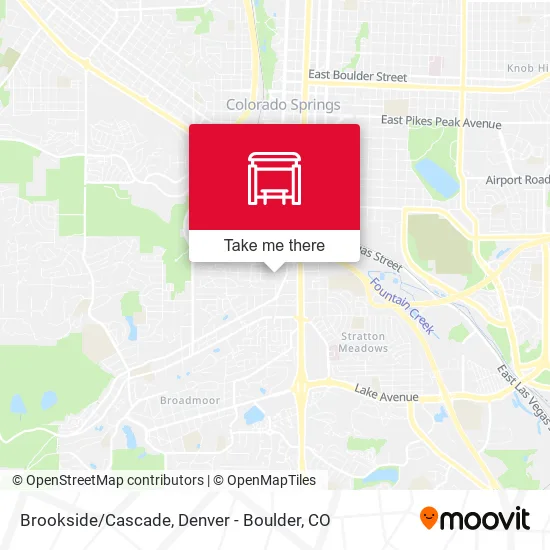 Brookside/Cascade map