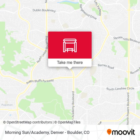 Morning Sun/Academy map
