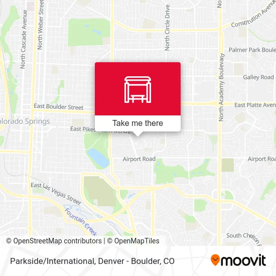 Parkside/International map