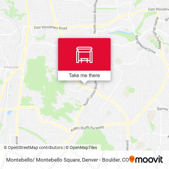 Montebello/ Montebello Square map