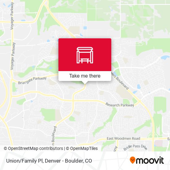 Union/Family Pl map
