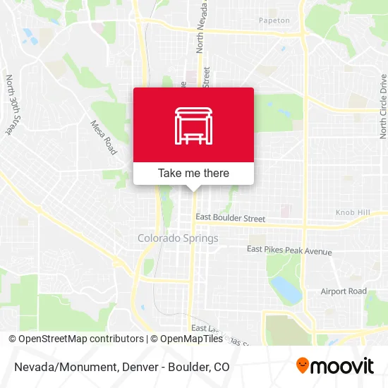 Nevada/Monument map