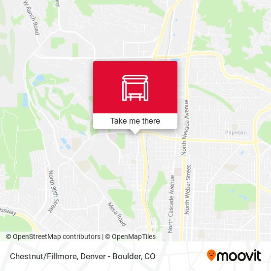 Chestnut/Fillmore map