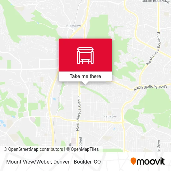 Mount View/Weber map