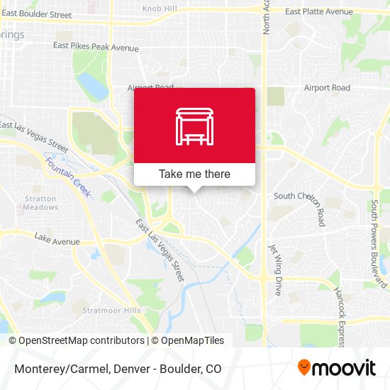 Monterey/Carmel map