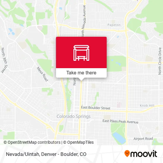 Nevada/Uintah map