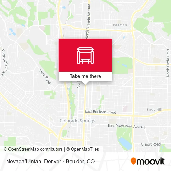 Nevada/Uintah map