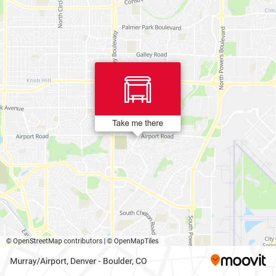 Murray/Airport map