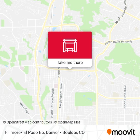 Fillmore/ El Paso Eb map