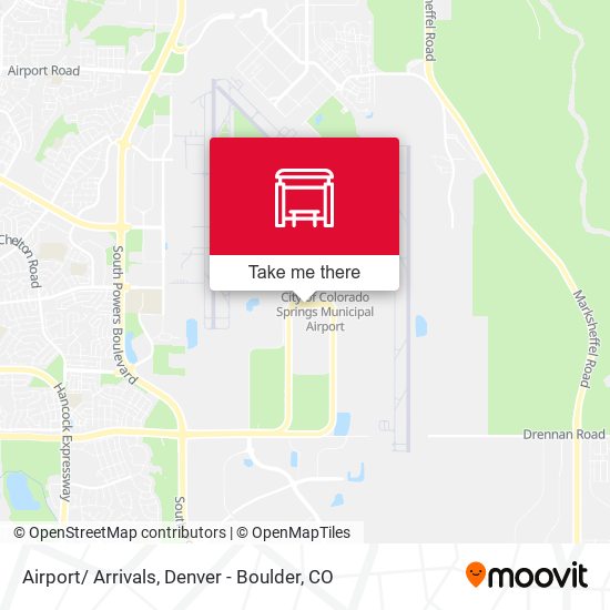 Airport/ Arrivals map