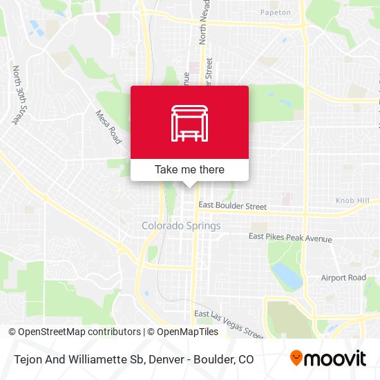 Tejon And Williamette Sb map