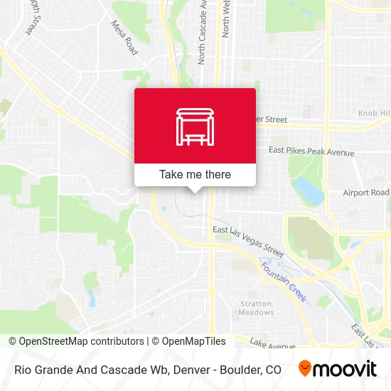 Rio Grande And Cascade Wb map
