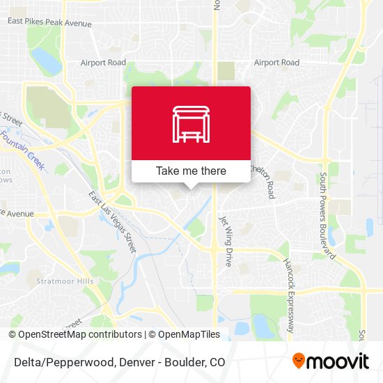 Delta/Pepperwood map